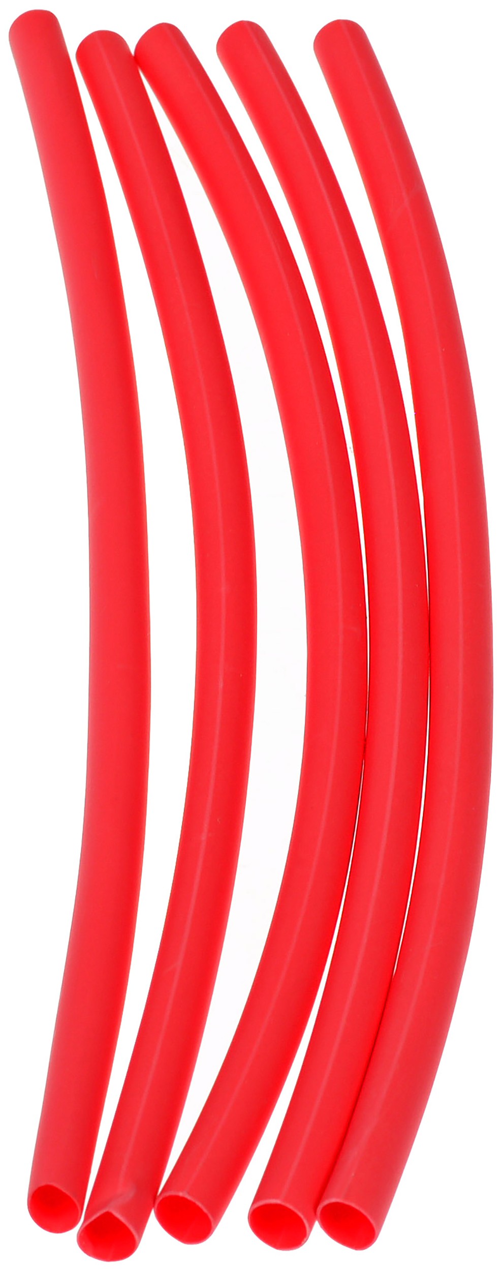 22-18 Gauge 6 In. Red PVC Heat Shrink Tubing