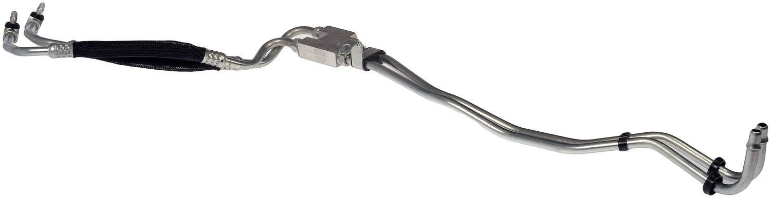 Transmission Oil Cooler Pressure And Return Line With Bypass Valve