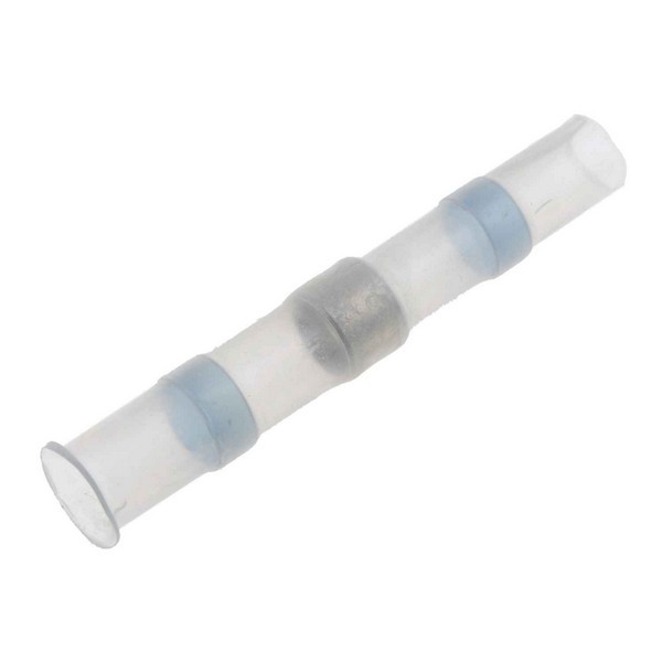 16-14 Gauge Butt Solder Filled Connector, Blue