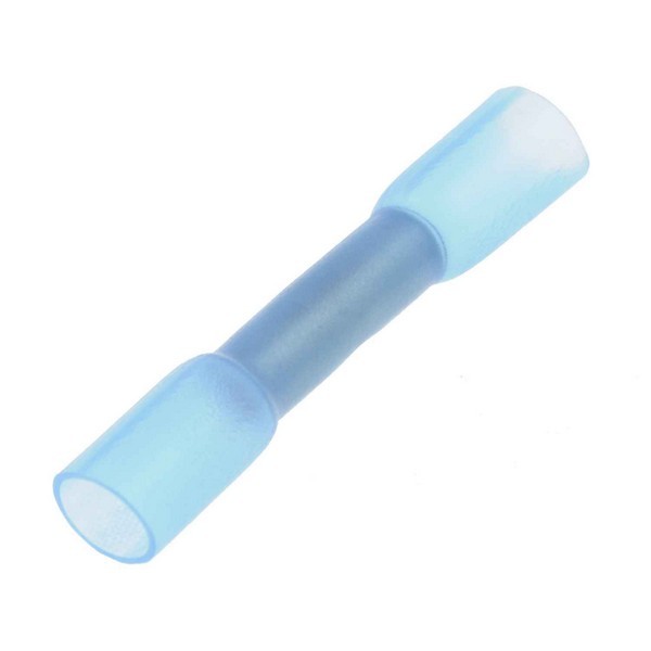 16-14 Gauge Butt Waterproof Connector, Blue