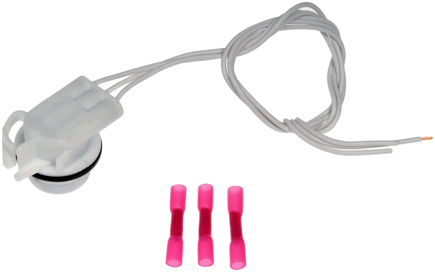 3 Wire Pigtail With Bulb Socket For Left Or Right Headlamp Assembly