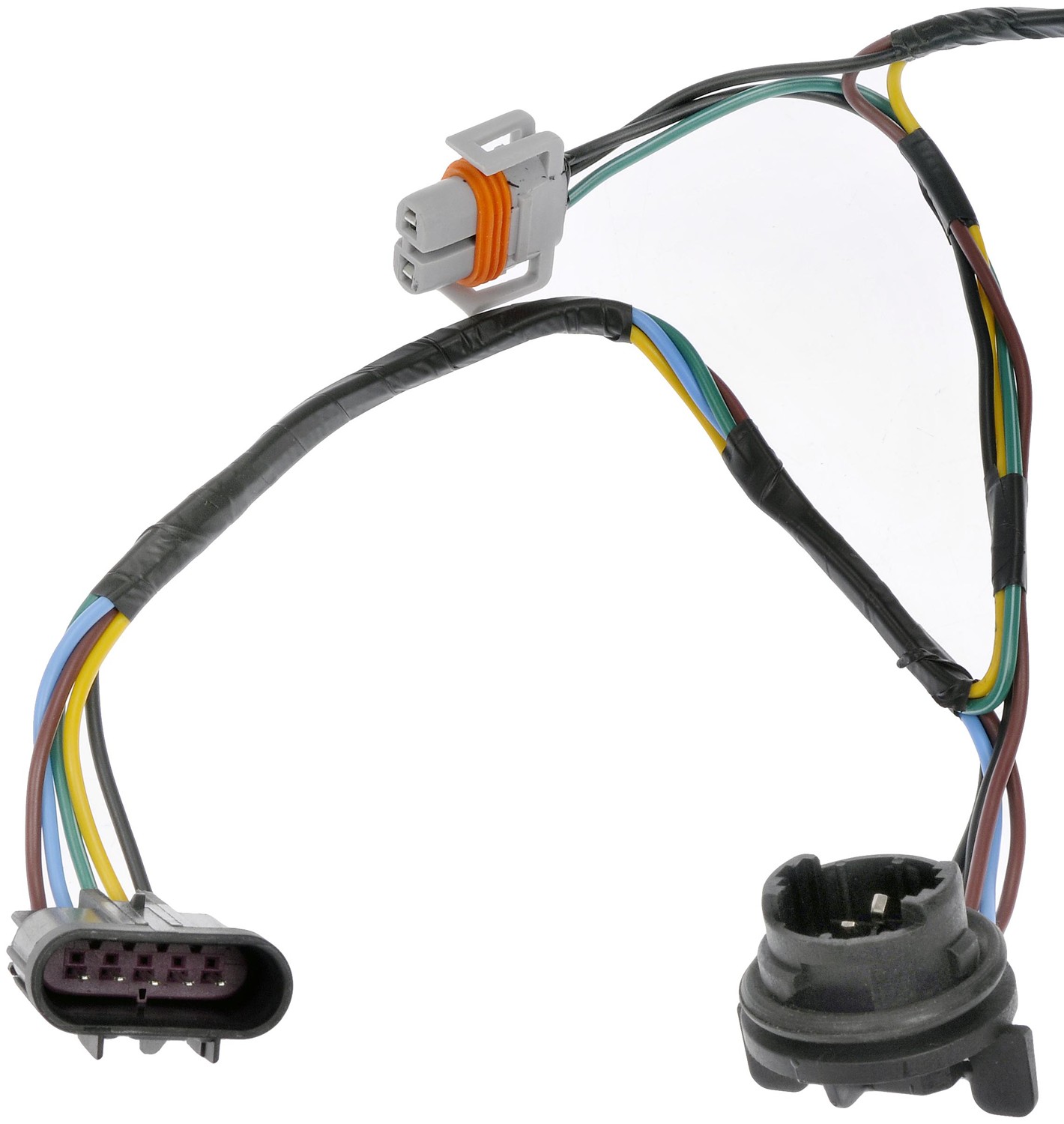 Headlight Socket And Connector Wire Harness Assembly
