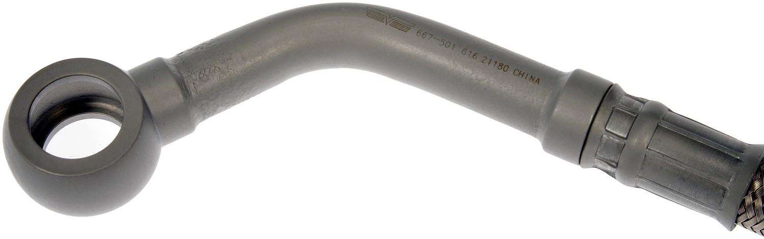 Turbocharger Coolant Feed Line