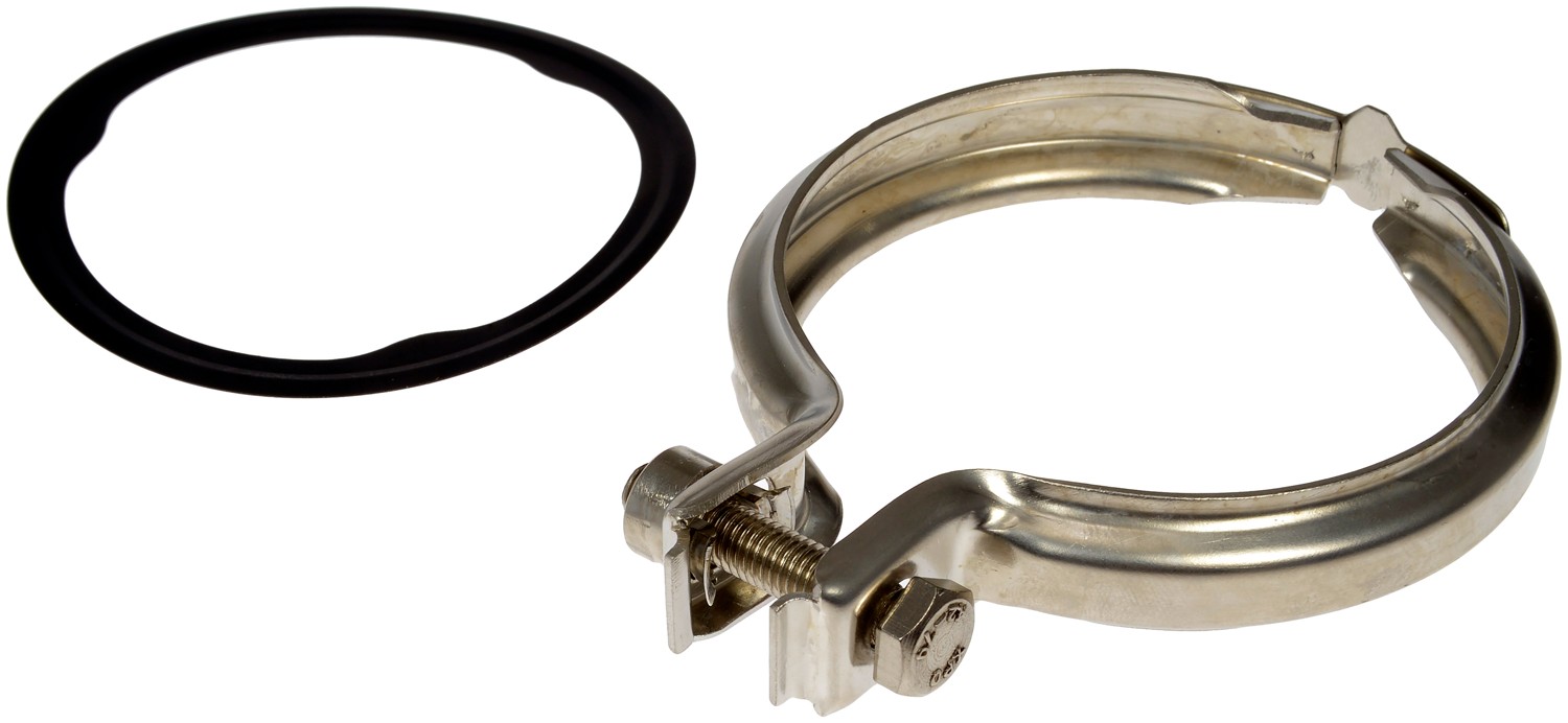 Exhaust Manifold Clamp And Gasket Set