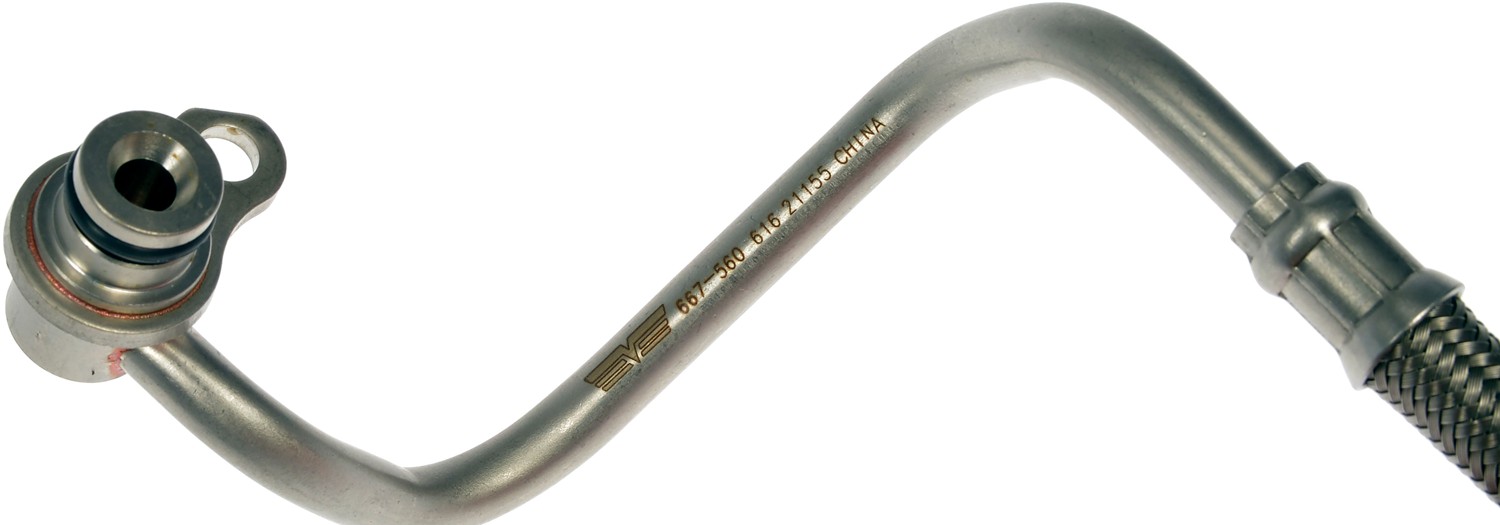 Turbocharger Oil Feed Line