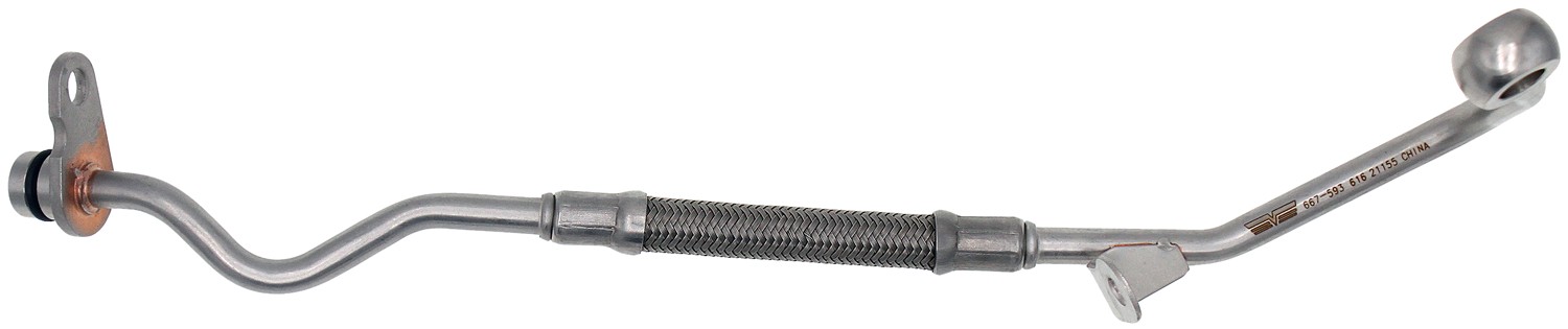 Turbocharger Oil Feed Line