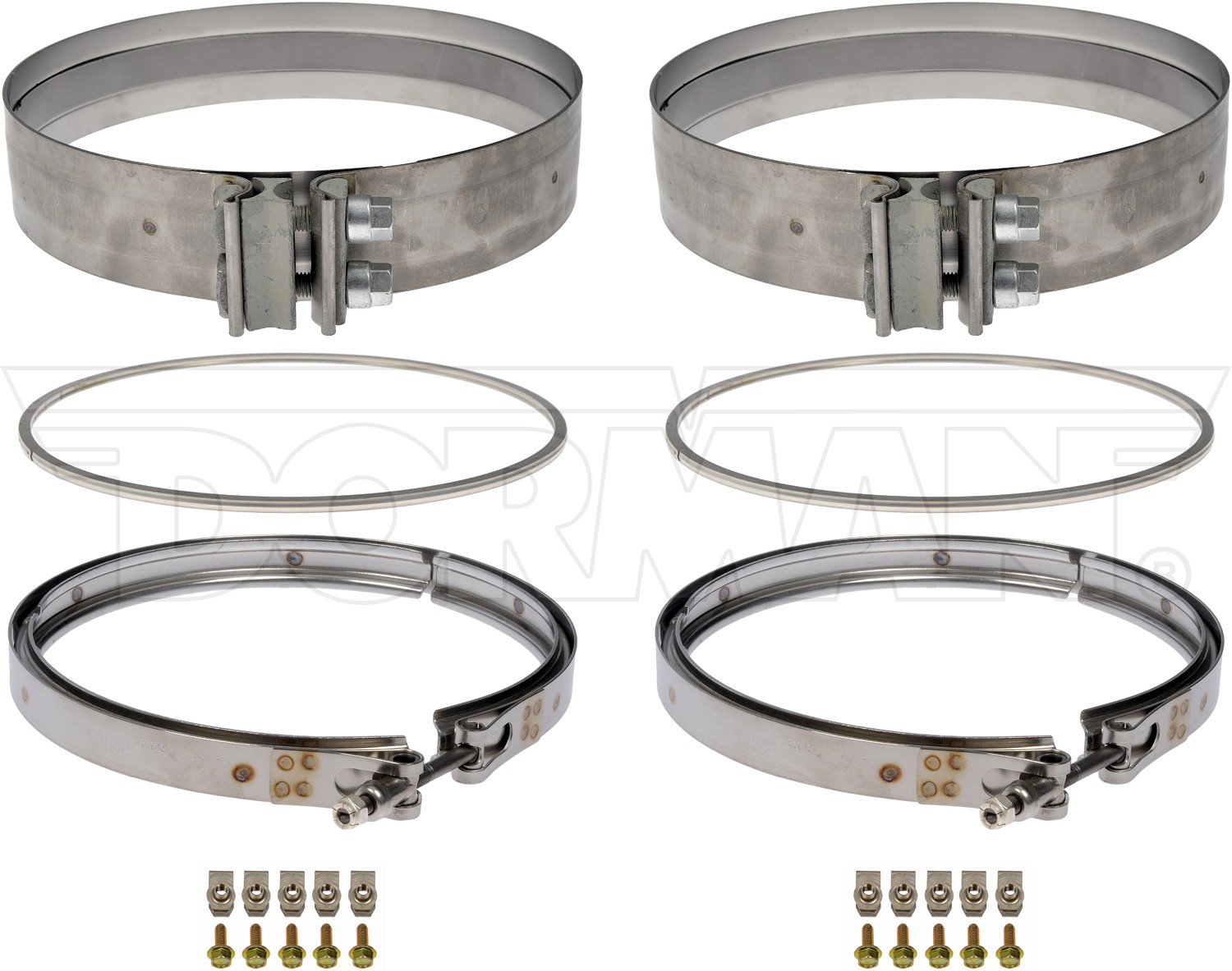 Diesel Particulate Filter Gasket And Clamp Kit