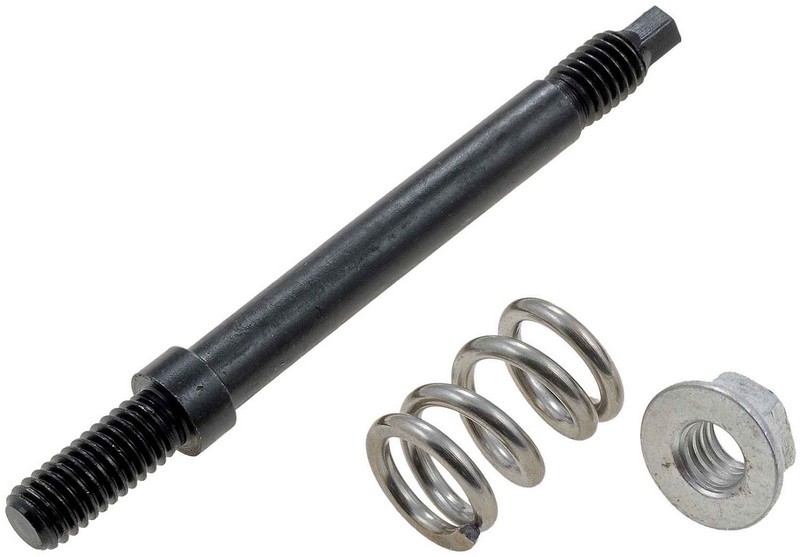 Exhaust Flange Hardware - Stud, Spring And Nut - 3/8-16 x 4.5 In.