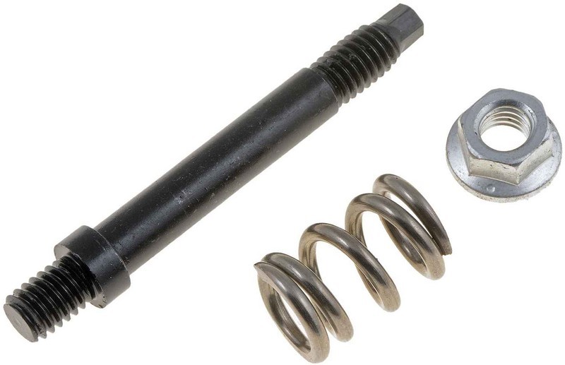Exhaust Flange Hardware - Stud, Spring And Nut - 3/8-16 x 3.5 In.
