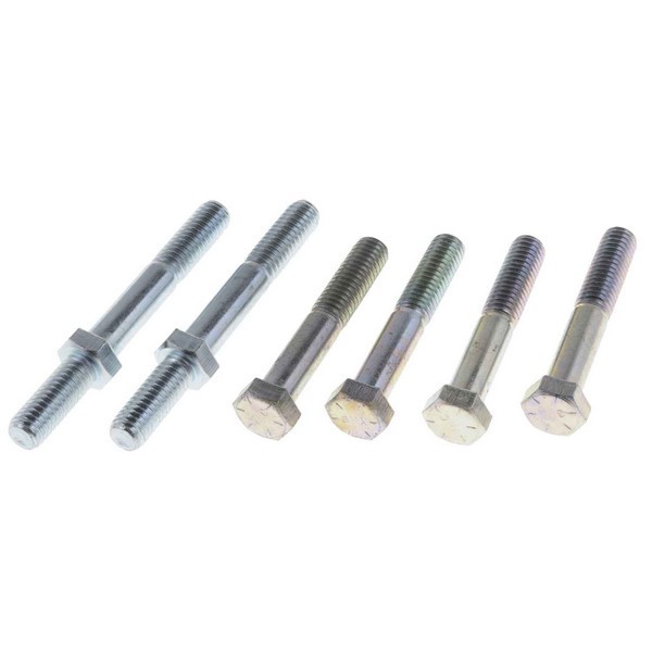Exhaust Flange Hardware - 4 Bolts And 2 Studs - 3/8-16