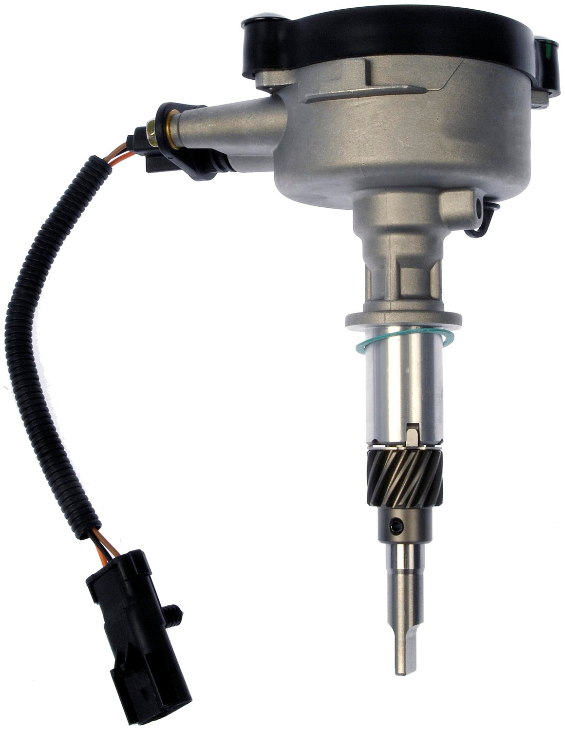 Camshaft Synchronizer With Sensor Drives Oil Pump