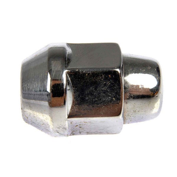 Wheel Nut Chrome Bulge Seat Acorn Cap 7/16-20