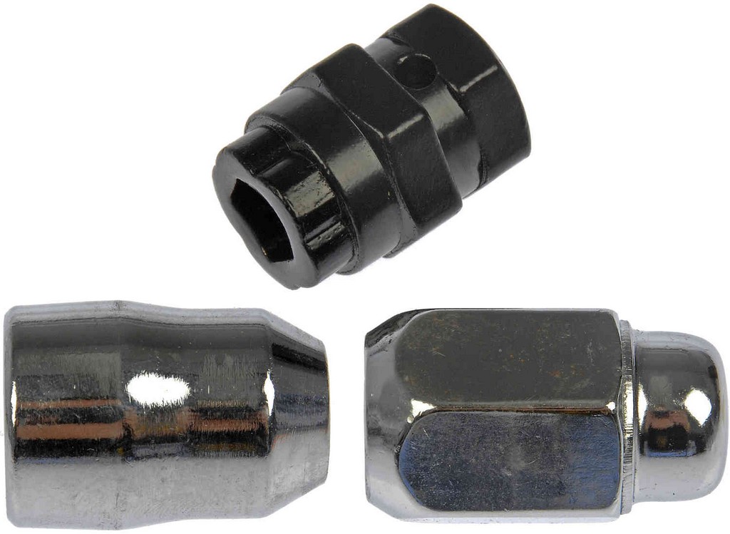 Chrome Acorn 2-Pc 1/2-20