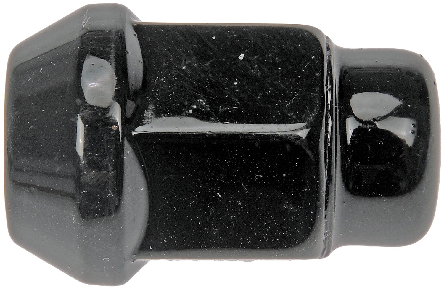 Black Bulge Seat Acorn Wheel Nut - M12-1.50