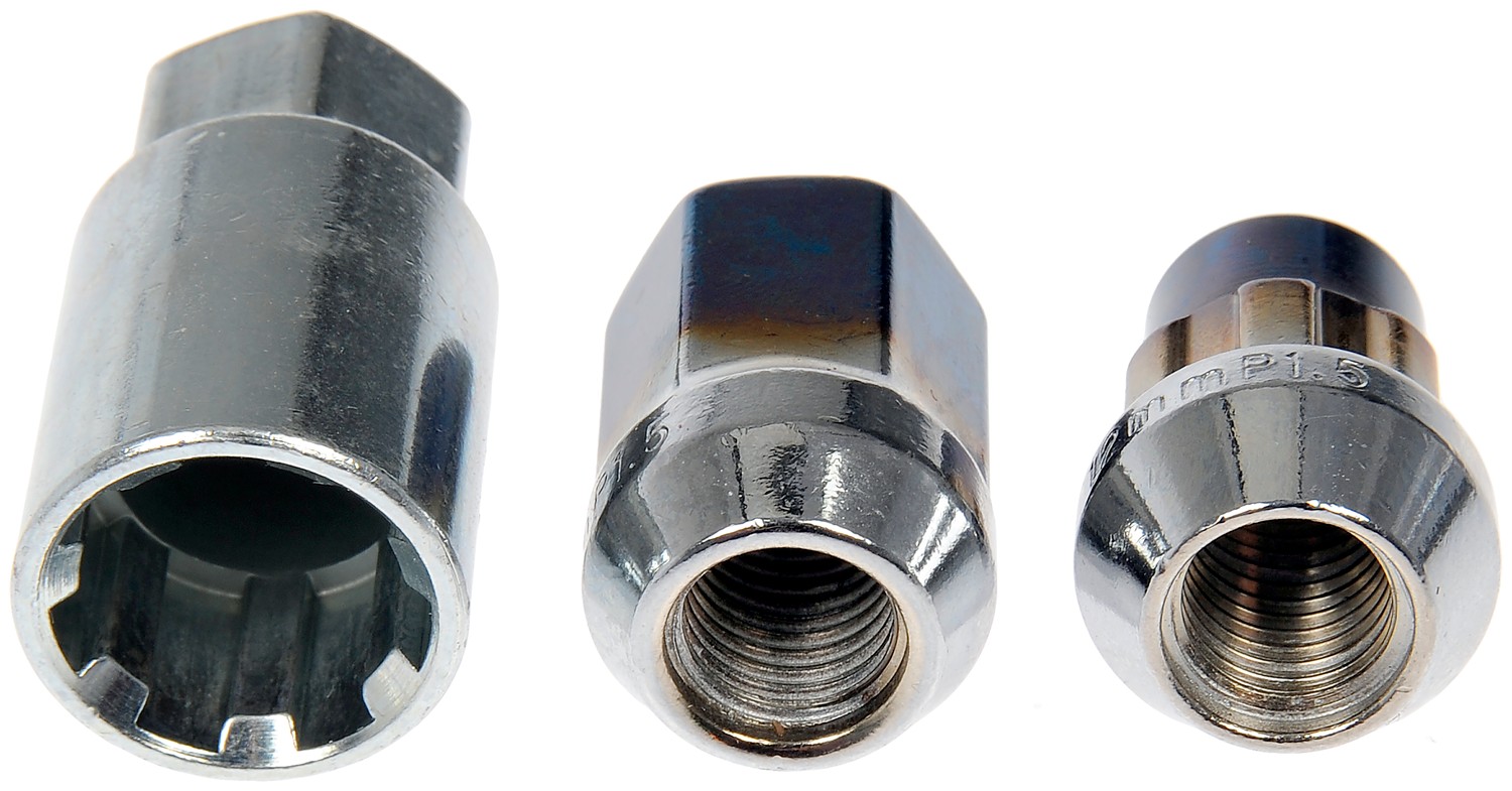 Ti-Blue Acorn Wheel Nut Lock Set