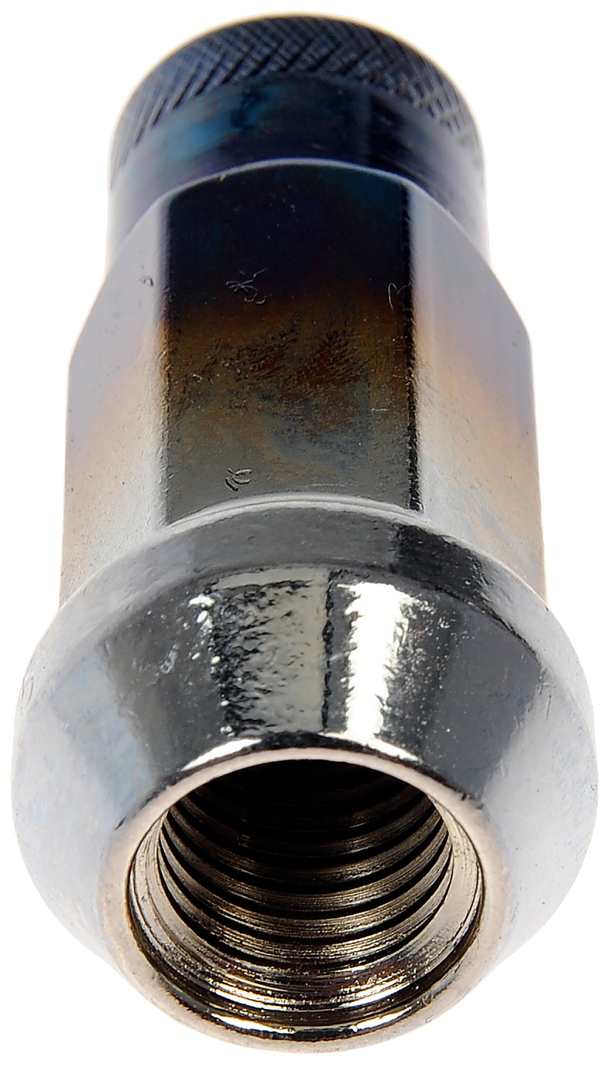 Ti-Blue Open End Knurled Wheel Nuts