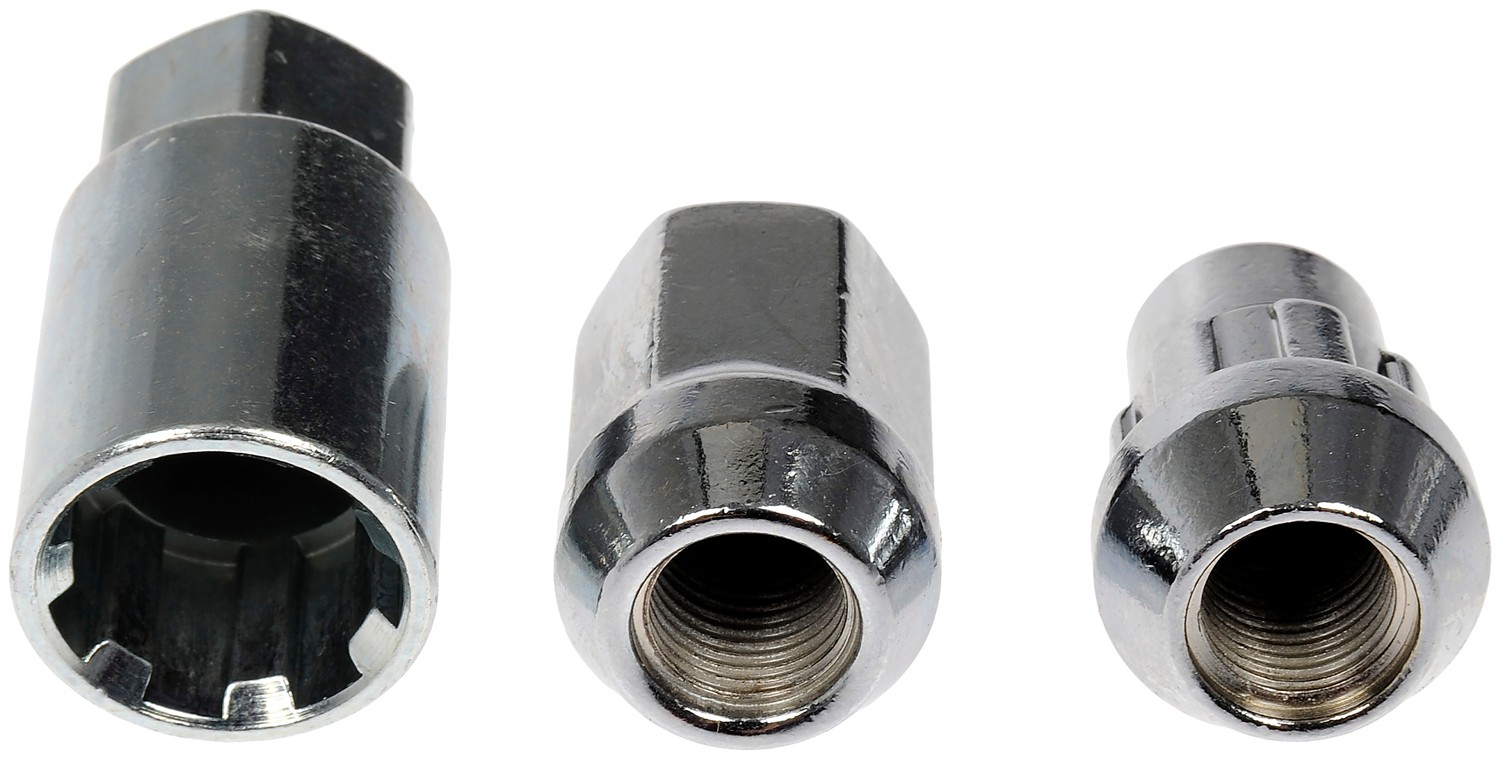 Chrome Acorn Wheel Nut Lock Set