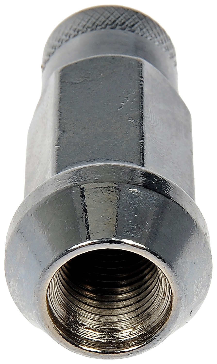 Chrome Open End Knurled Wheel Nuts