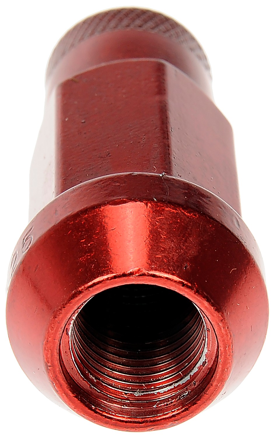 Red Open End Knurled Wheel Nuts