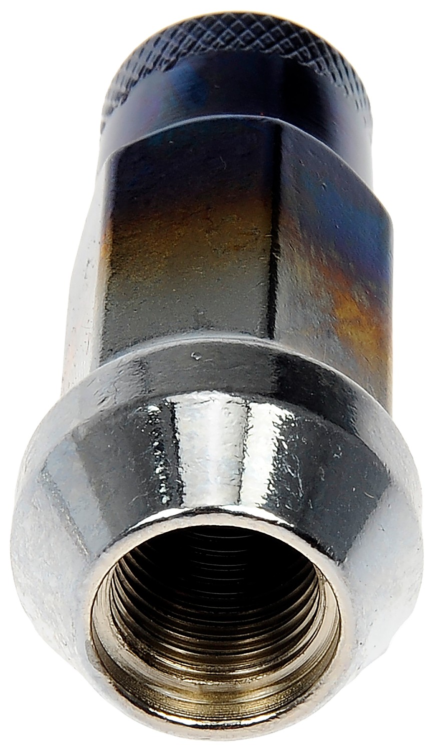 Ti-Blue Open End Knurled Wheel Nuts