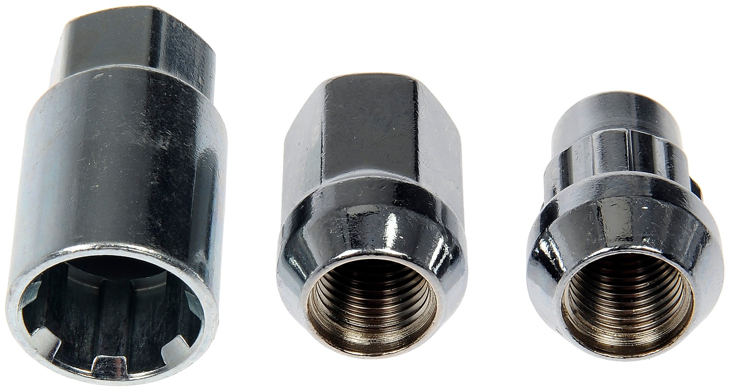 Chrome Acorn Wheel Nut Lock Set