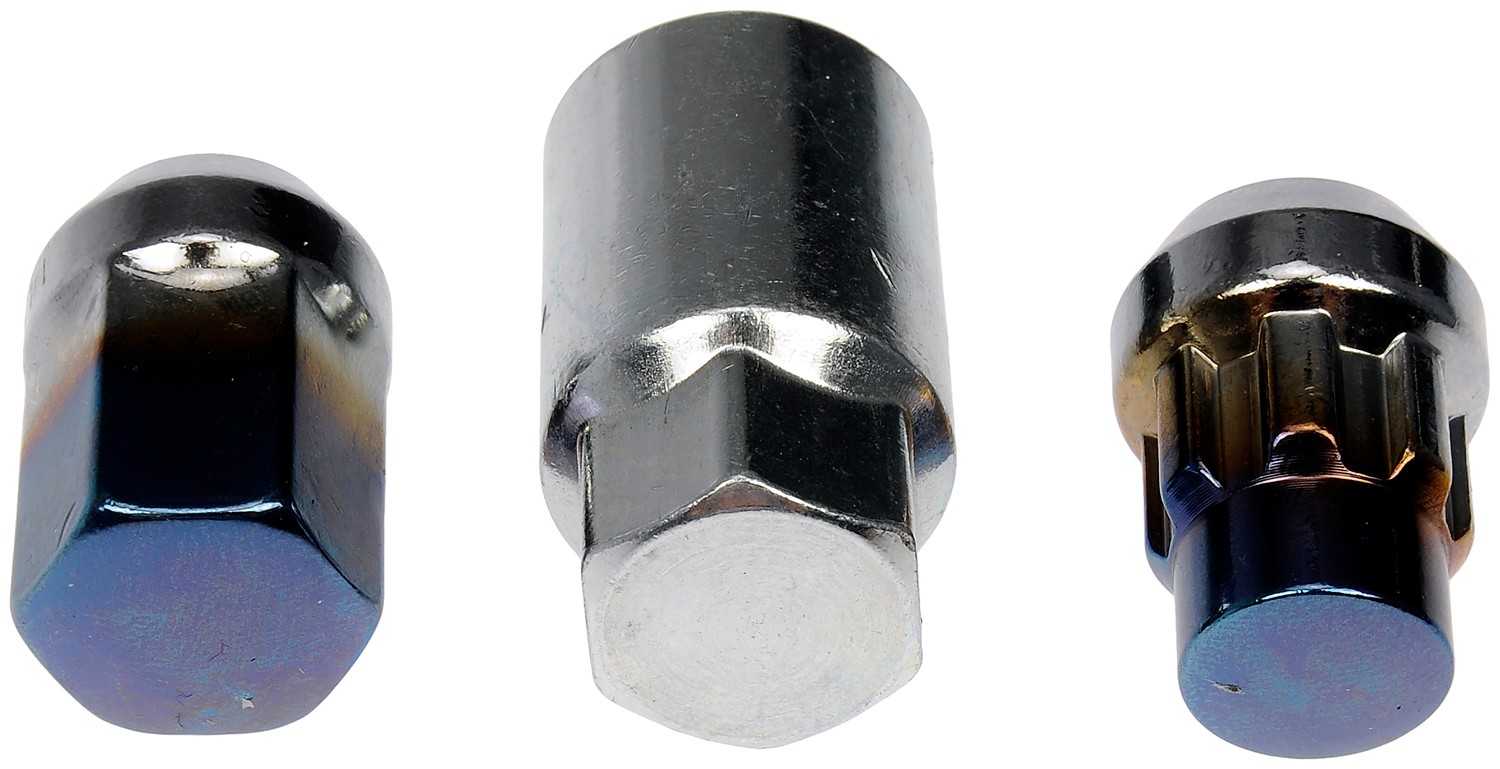 Ti-Blue Acorn Wheel Nut Lock Set