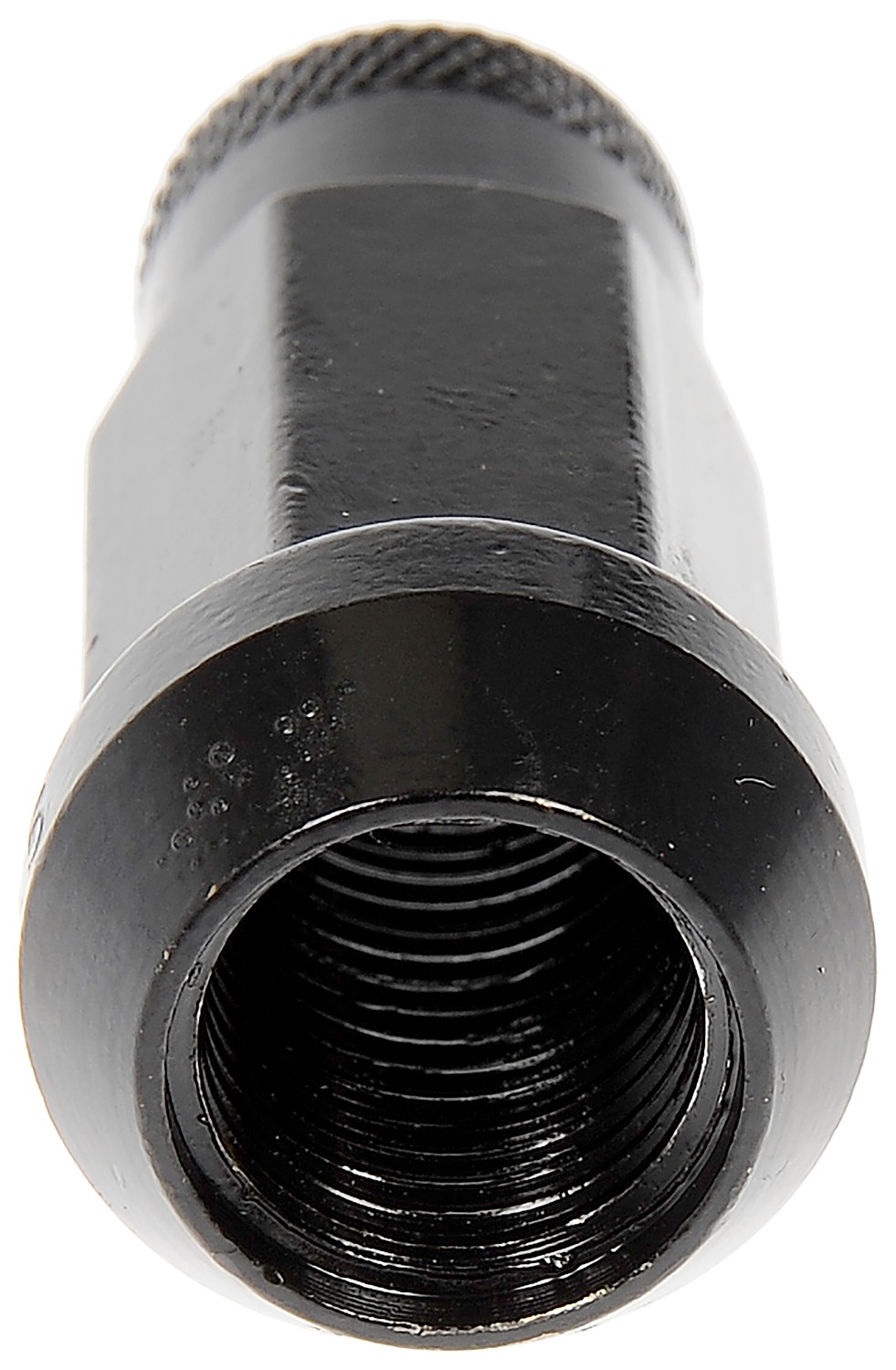 Black Open End Knurled Wheel Nuts