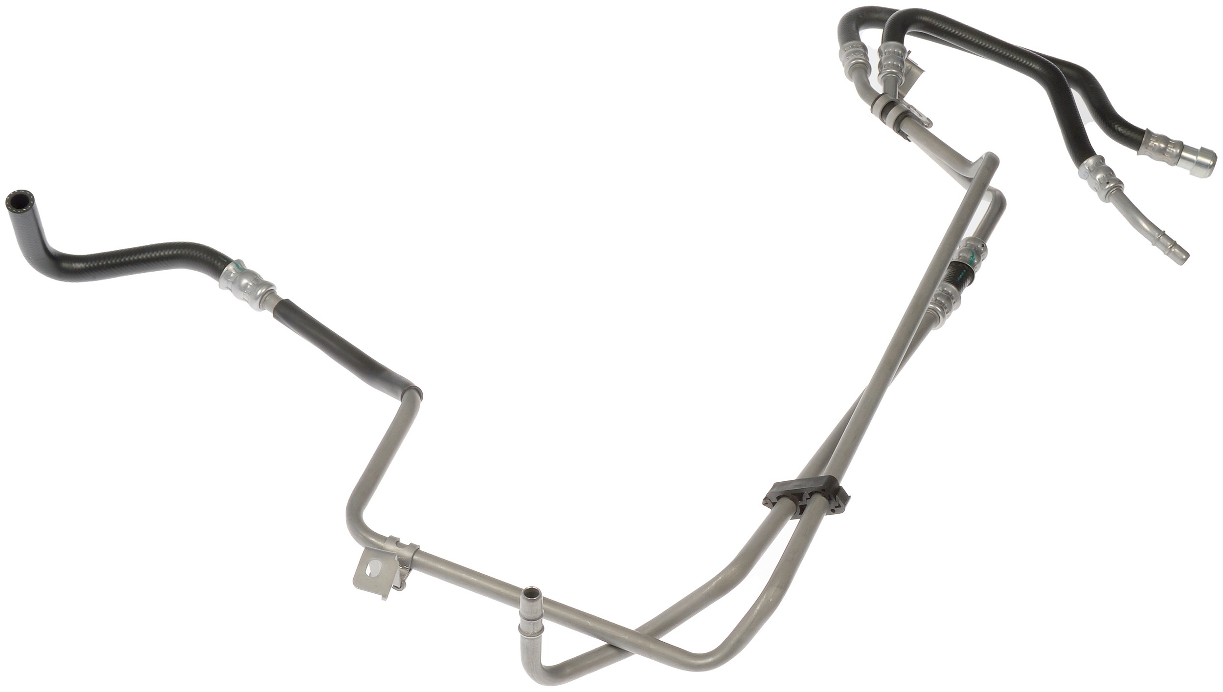 Transmission Oil Cooler Pressure And Return Line With Bypass Valve