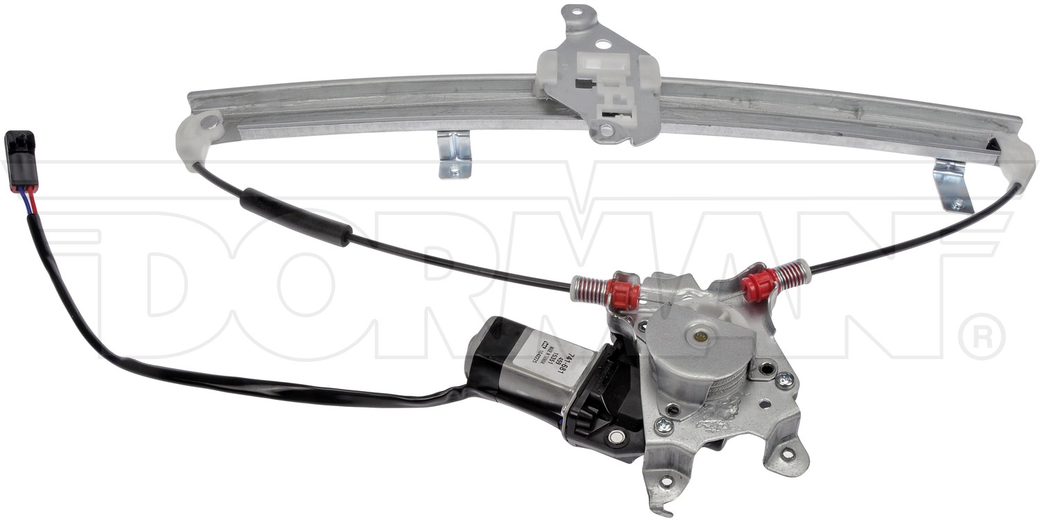 Power Window Regulator And Motor Assembly