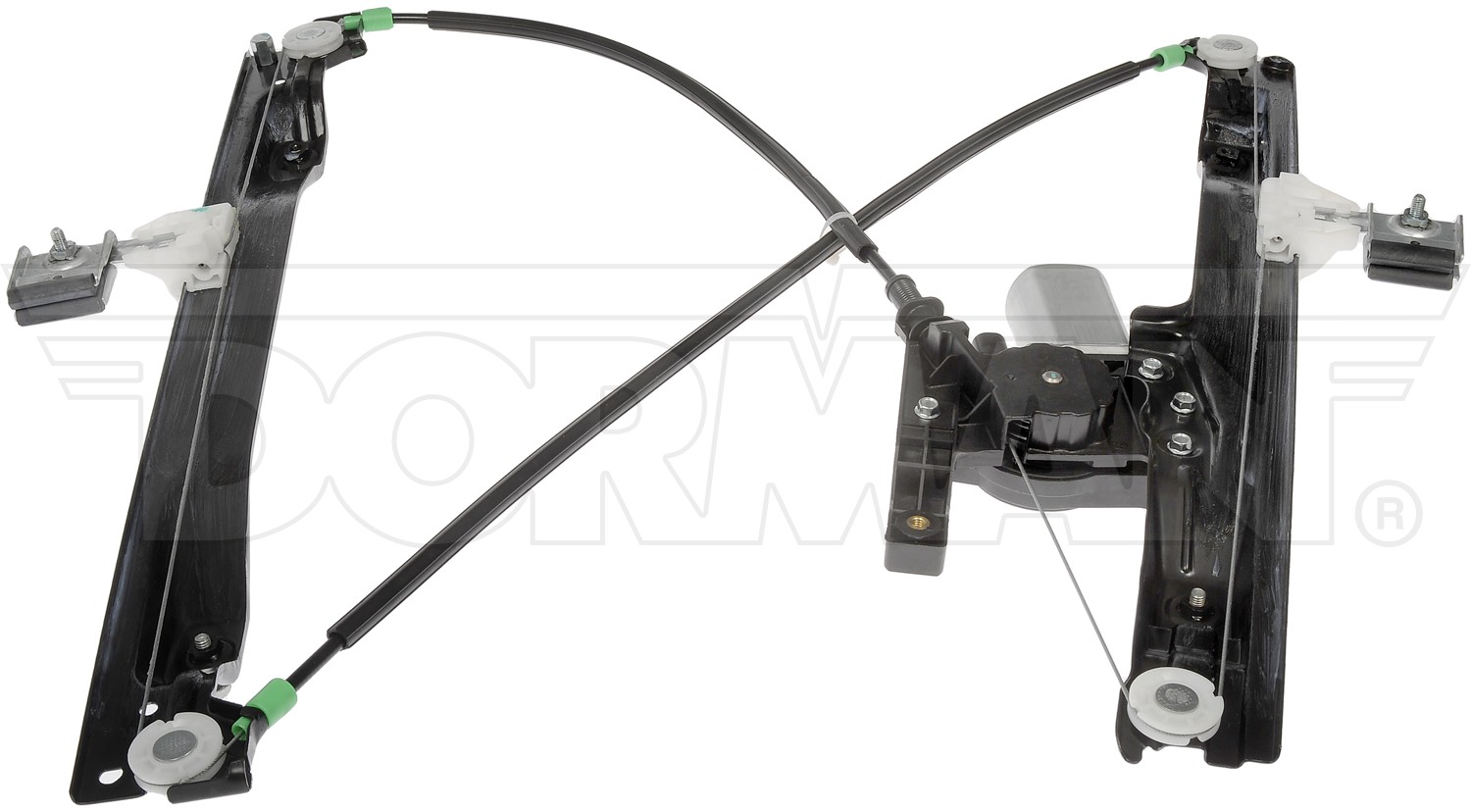 Power Window Regulator And Motor Assembly