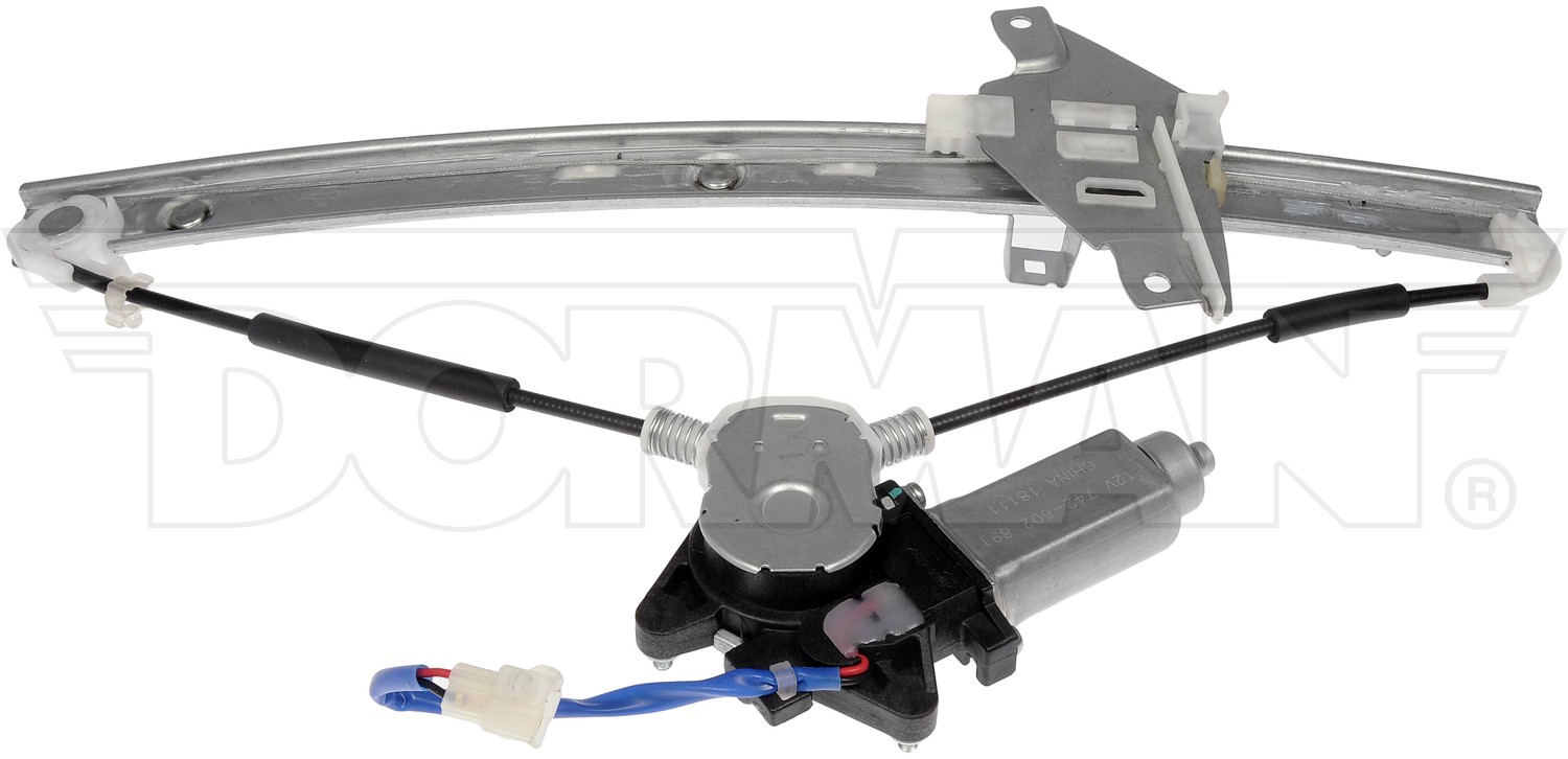 Power Window Regulator And Motor Assembly