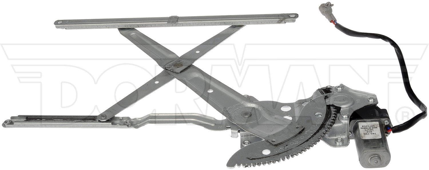 Power Window Regulator And Motor Assembly