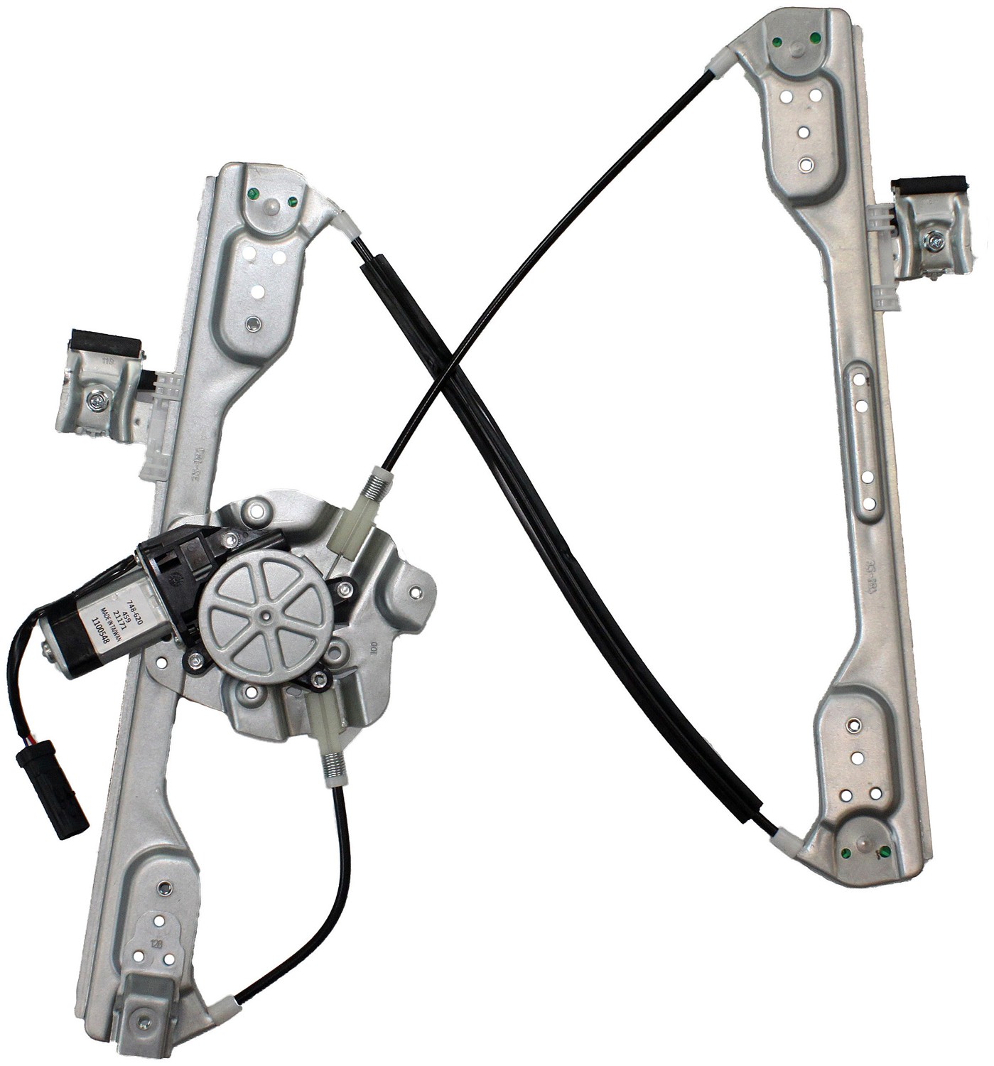 Power Window Regulator And Motor Assembly