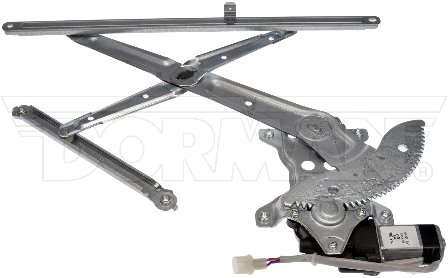 Power Window Regulator And Motor Assembly