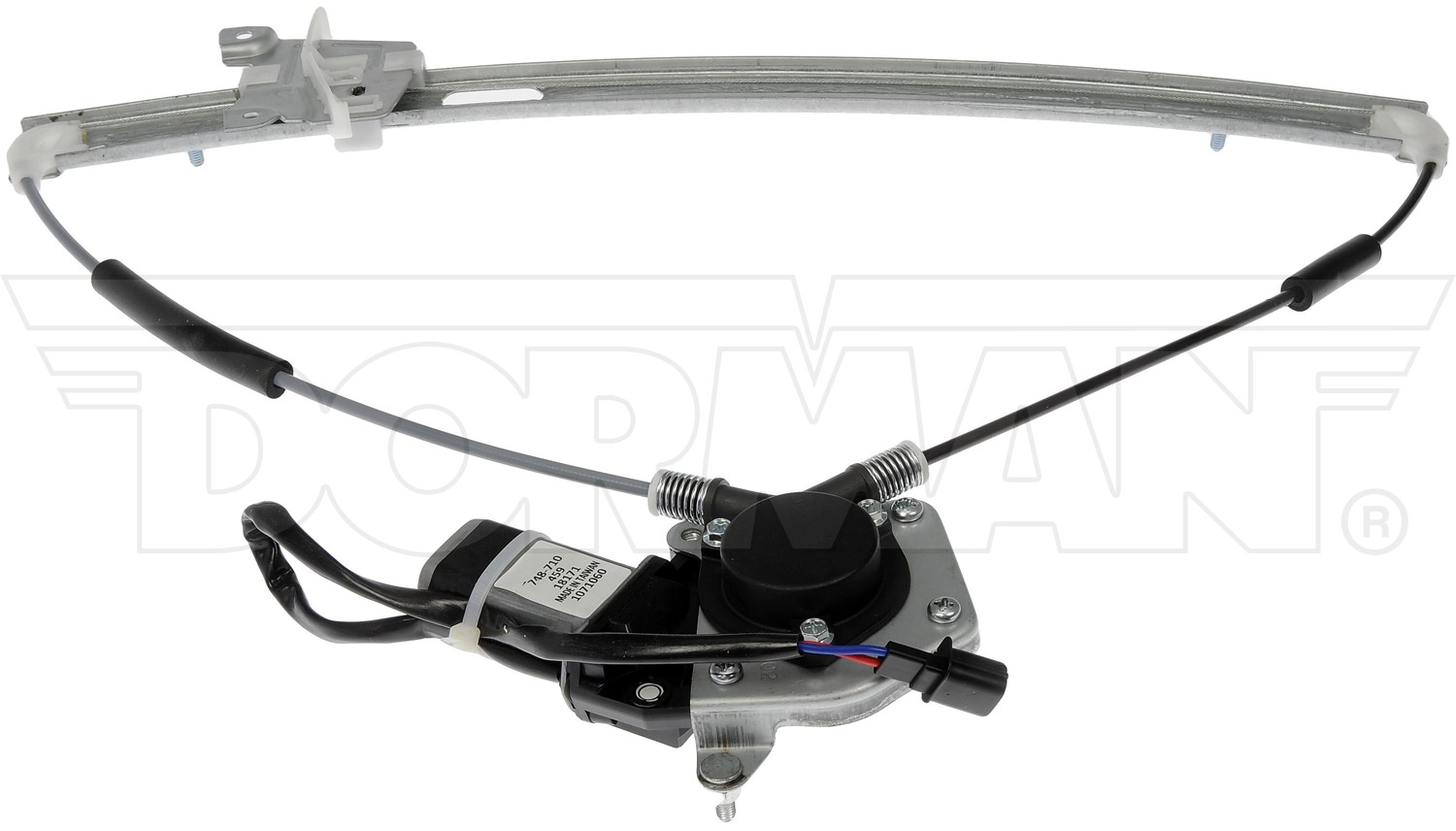 Power Window Regulator And Motor Assembly