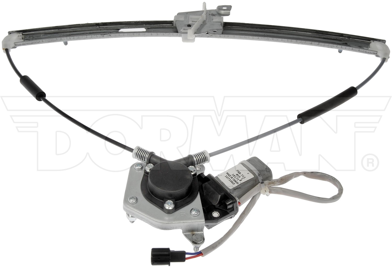 Power Window Regulator And Motor Assembly