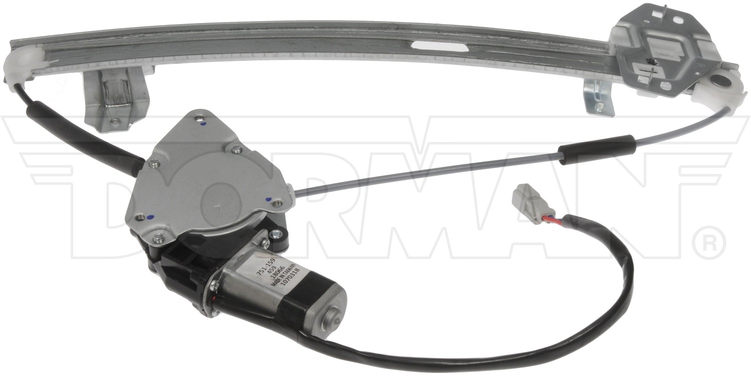 Power Window Regulator And Motor Assembly