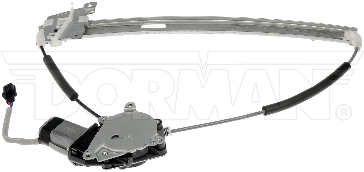 Power Window Regulator And Motor Assembly