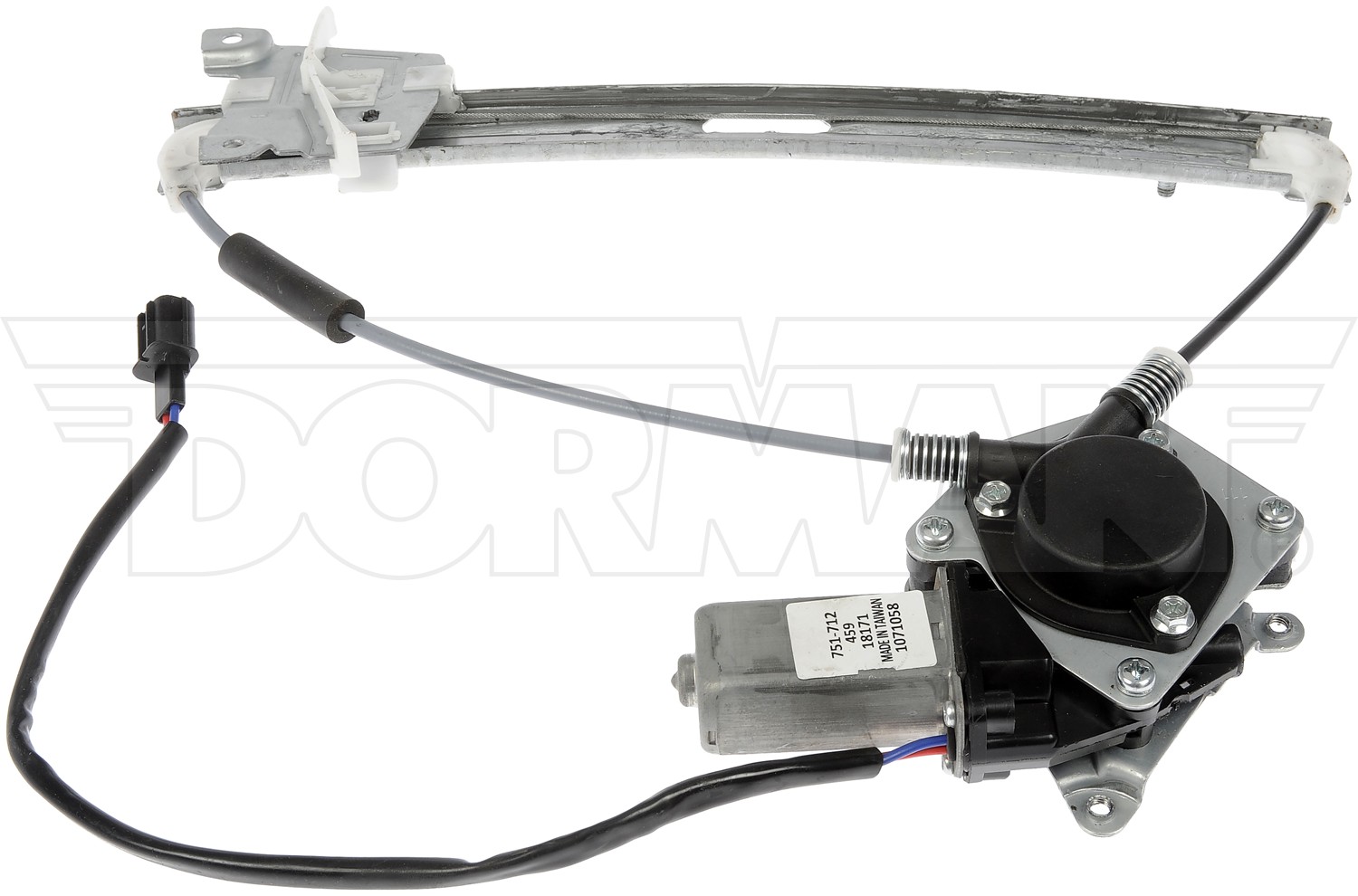 Power Window Regulator And Motor Assembly