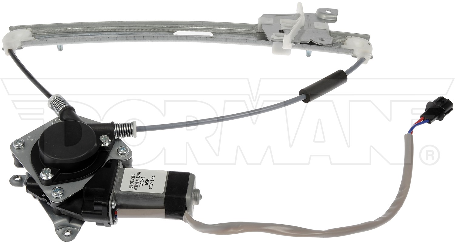 Power Window Regulator And Motor Assembly
