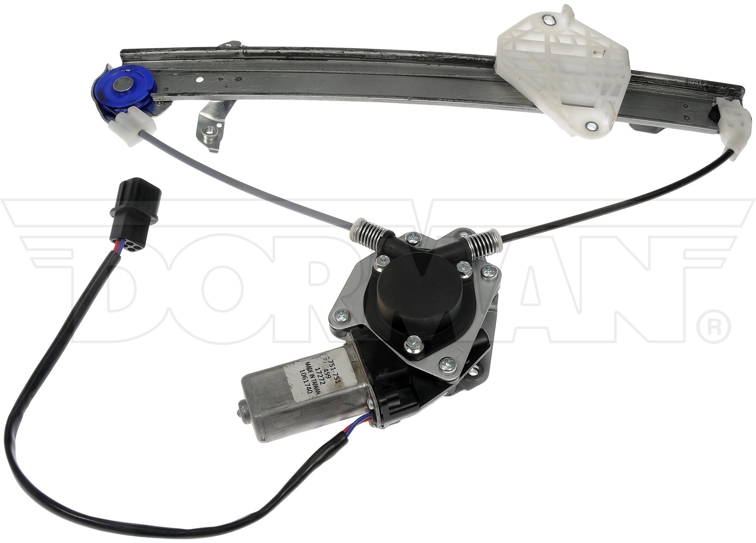 Power Window Regulator And Motor Assembly