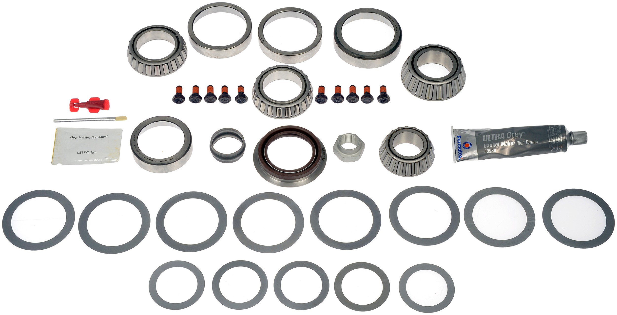 Premium Ring And Pinion Master Bearing And Installation Kit