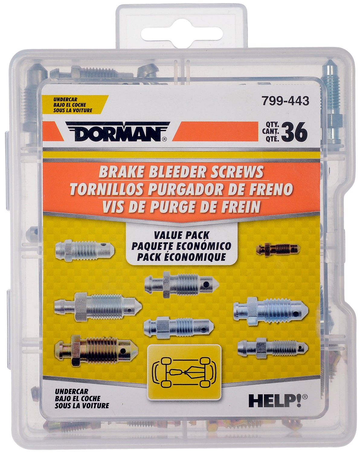 Brake Bleeder Screw Tech Tray