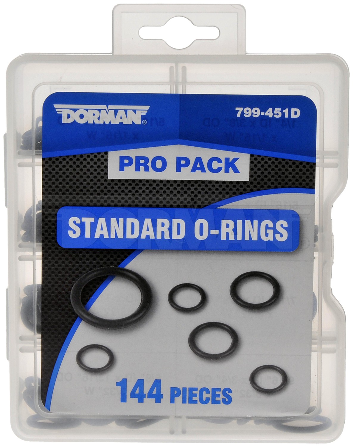 Pro Pack Standard O-Rings - 144 Pieces