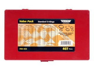 Standard O-Rings Value Pack- 32 Sku's- 407 Pieces