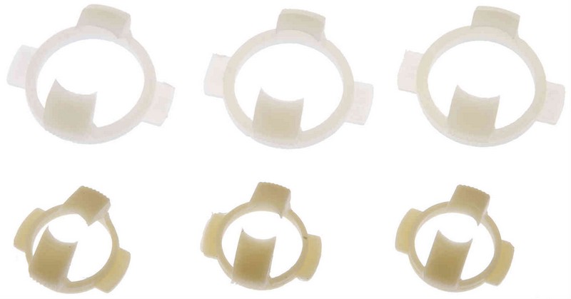 3 Each - 1/4 In. And 1/2 In. Fuel Line Retaining Clip Assortment