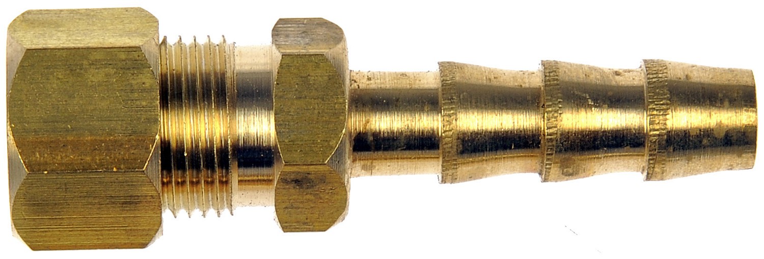 Fuel Line Adapter - 3/8 In. Steel  to 3/8 In.(10mm) Nylon Tubing