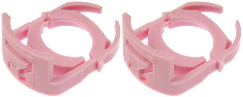 Fuel Line Retaining Clip 3/8 In. Double Locking