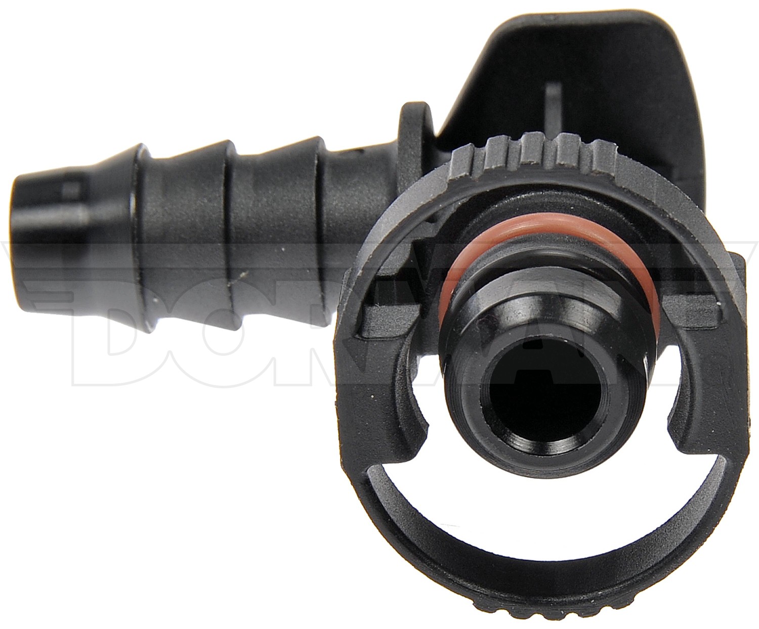 Crankcase Ventilation Hose Connector, Elbow 90 To 8 mm Barbed