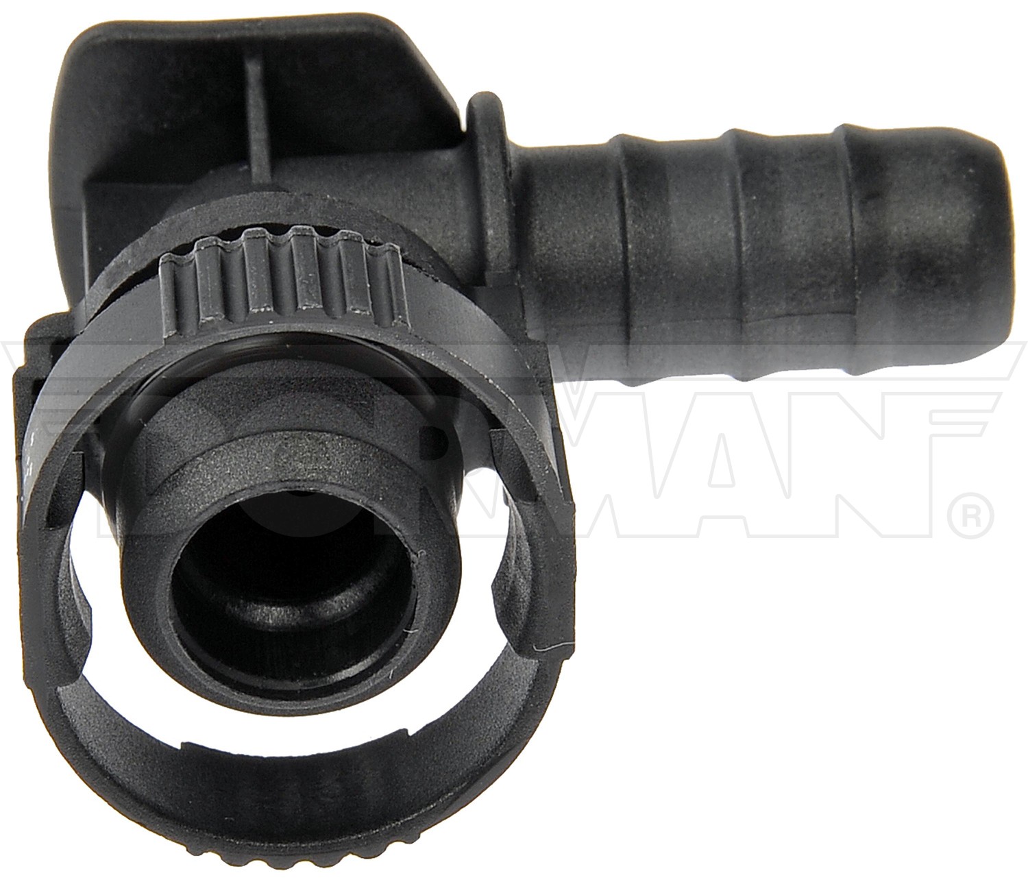 Crankcase Ventilation Hose Connector, Elbow 90 To 10 mm Barbed